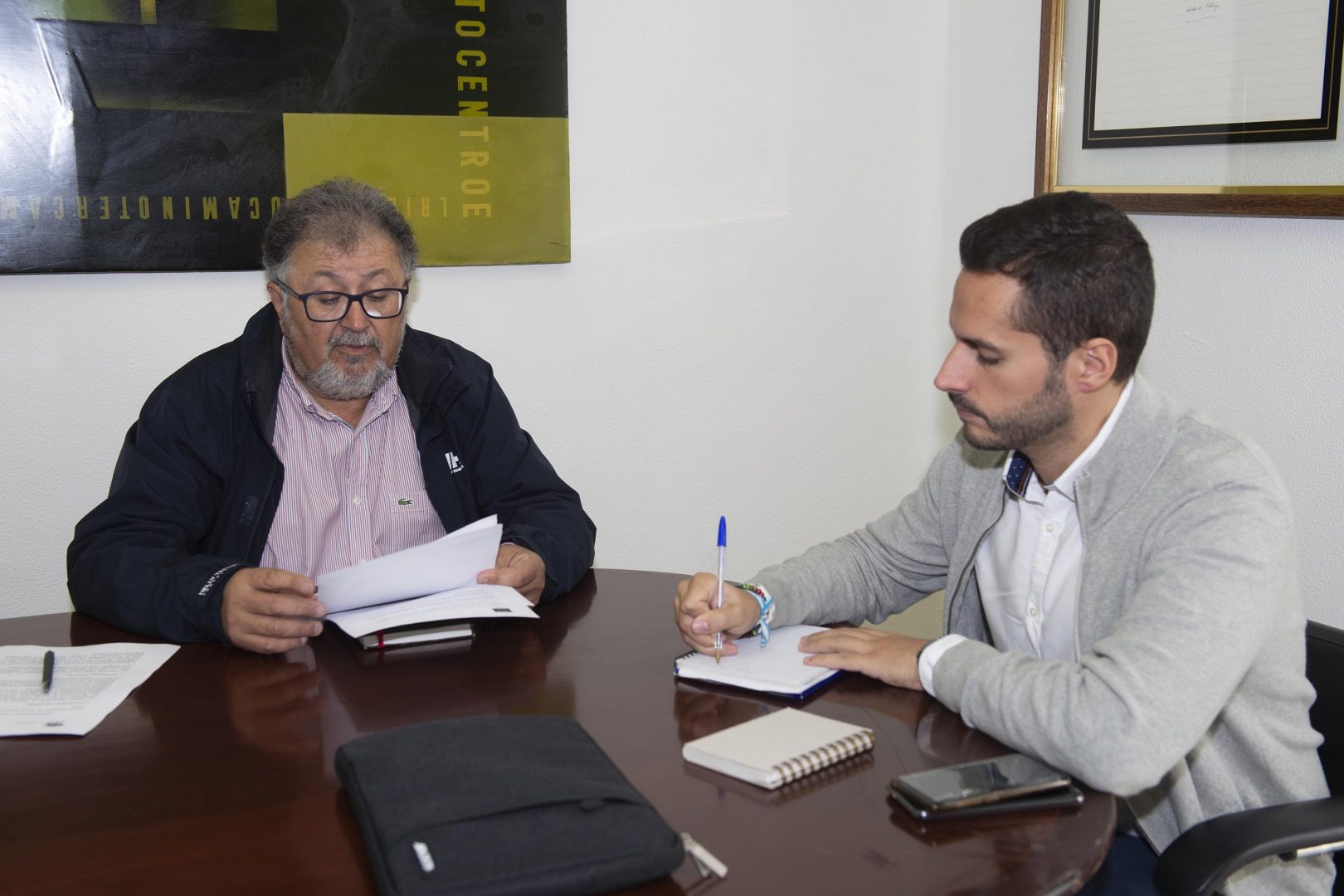 Paco Blanco y Mario fernández