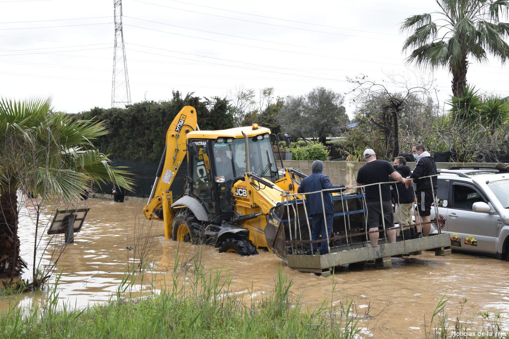 Temporal. Inundaciones 7-03-2021