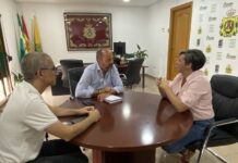 Alconchel recibe a la nueva directora de la residencia de ancianos San Ramón Nonato