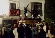 VÍDEO | Celebrada en la Villa la tradicional procesión del Nazareno y la Virgen de los Dolores