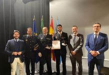 El GOAP de Los Barrios, reconocido por la Policía Local de La Línea