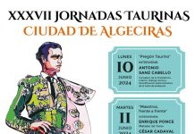 Las XXXVII Jornadas de Tauromaquia ‘Ciudad de Algeciras’, a partir del 10 de junio