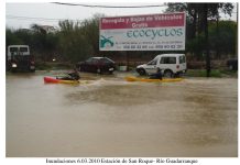 Verdemar denuncia que el pretendido “Centro de Transporte de Mercancías” está en una zona inundable del río Guadarranque y pone en riesgo a la población