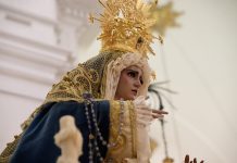 VÍDEO | María Santísima de la Estrella en su salida del templo parroquia