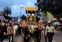 La obra titulada ‘En tu honor’, realizada por el fotógrafo Javier Puche Jiménez, ilustrará la imagen oficial de la romería