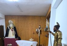 La réplica de San Isidro Labrador ya se puede venerar en la Capilla de Fátima