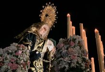 Cultos en honor a Nuestra Señora de los Dolores en la Parroquia San Isidro Labrador de Los Barrios