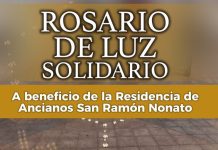 Un rosario de luz recaudará fondos para la residencia de ancianos San Ramón Nonato