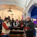 La Parroquia de San Juan Bautista inaugura y bendice su Belén tradicional