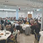 Un chocolate solidario recauda fondos para Cáritas en el Hotel Montera Plaza