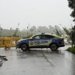 Diputación corta varias carreteras en el Campo de Gibraltar, desbordamiento del arroyo Prior