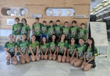 El Club Natación Los Barrios hace historia con su mayor delegación en el campeonato andaluz