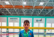 El joven nadador barreño Álvaro Serván se corona campeón de Andalucía benjamín de natación con tres medallas en Cádiz