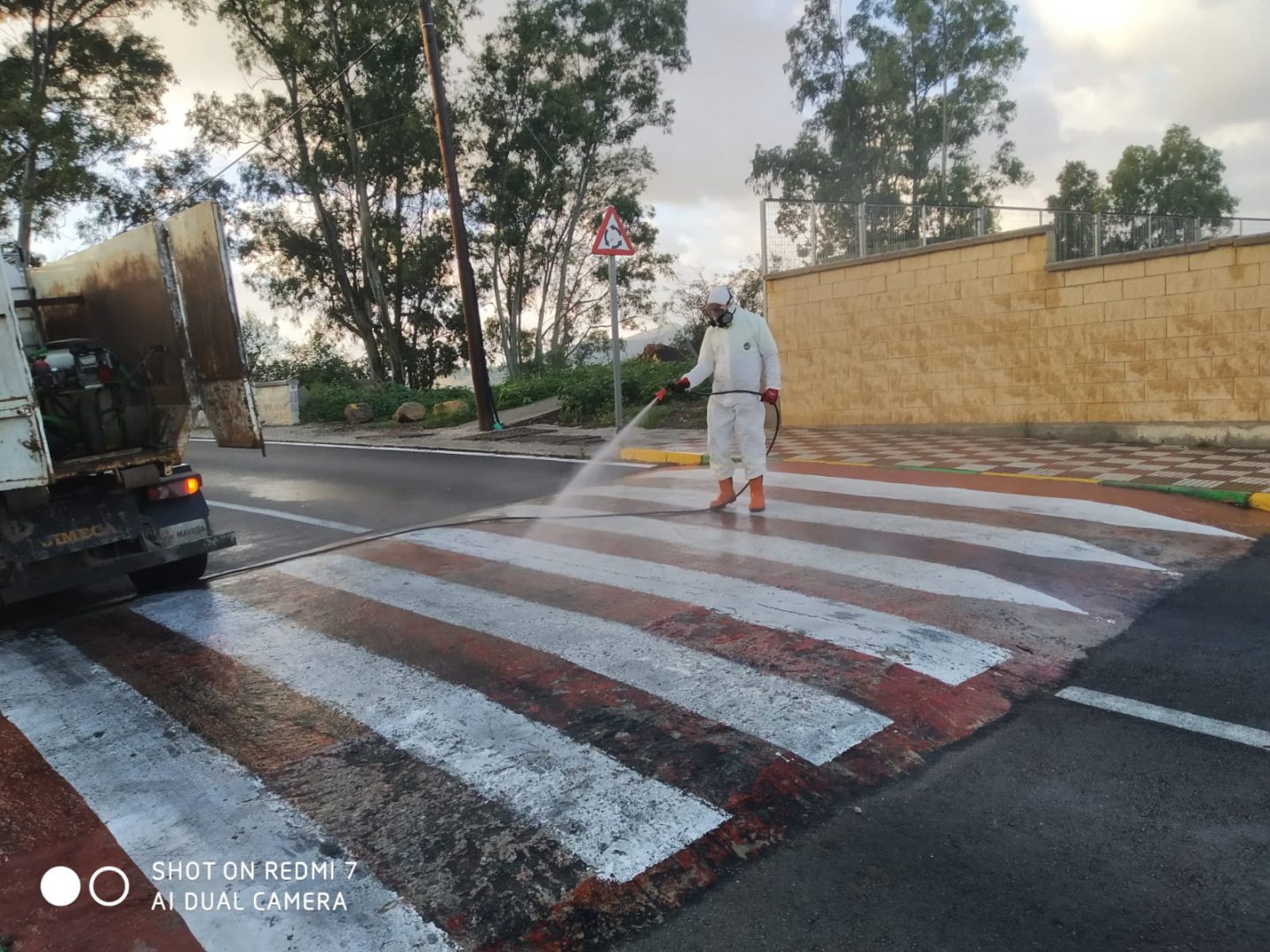 Desinfección Calles Los Barrios