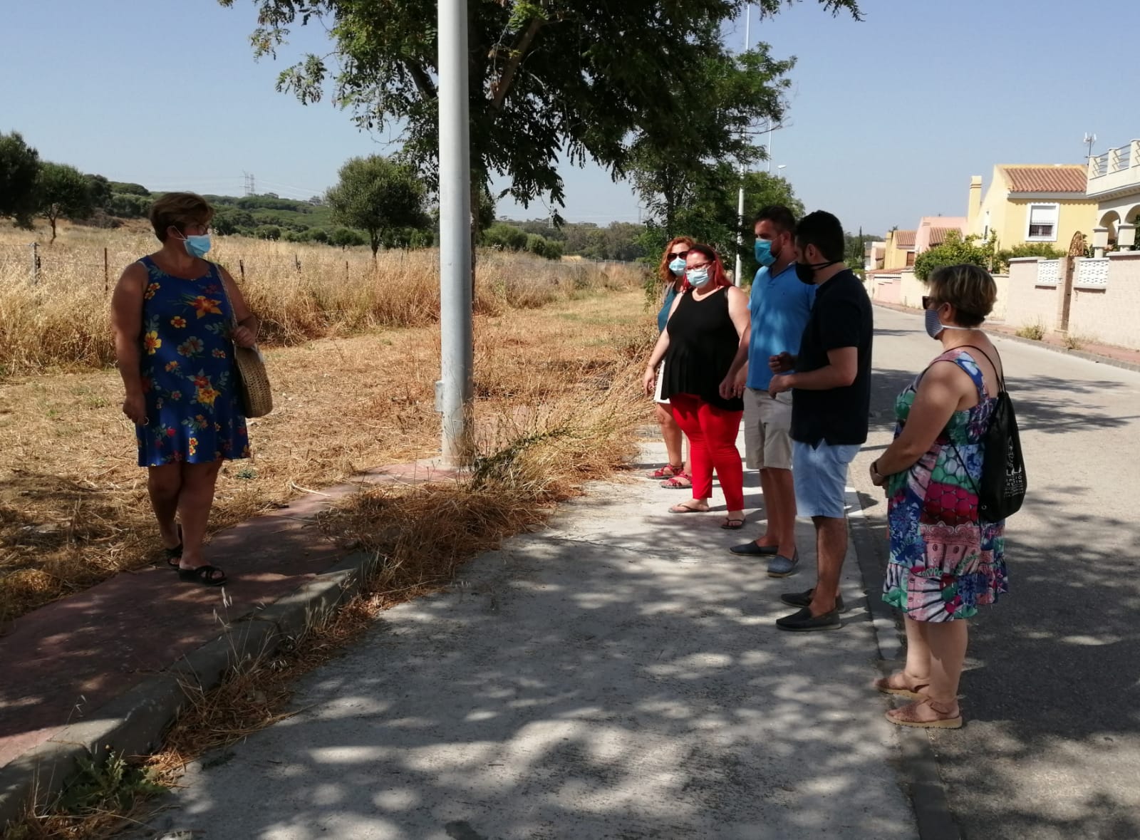 PSOE visita vega golf y dehesa (5)