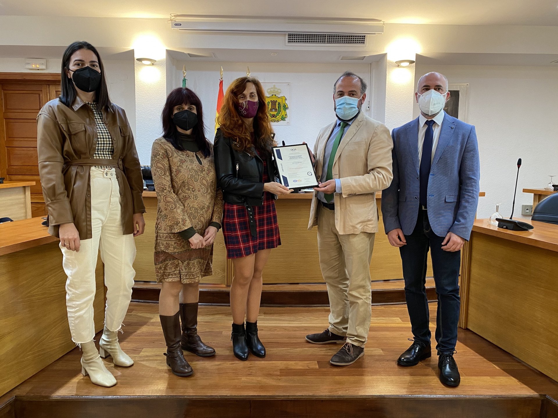 Calvente. CERTIFICADO-ISO Maestro Quico 2022