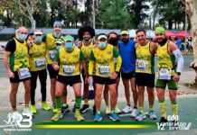 Gallego felicita al Club ‘Runners Barreños’ “por su excelente papel” en la EDP Media Maratón de Sevilla