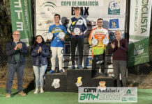 Pablo Hidalgo y David Mendoza consiguen pódium en la Copa de  Andalucía BMX 2022
