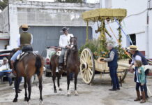 La villa vive en un ambiente familiar y festivo su Romería de San Isidro