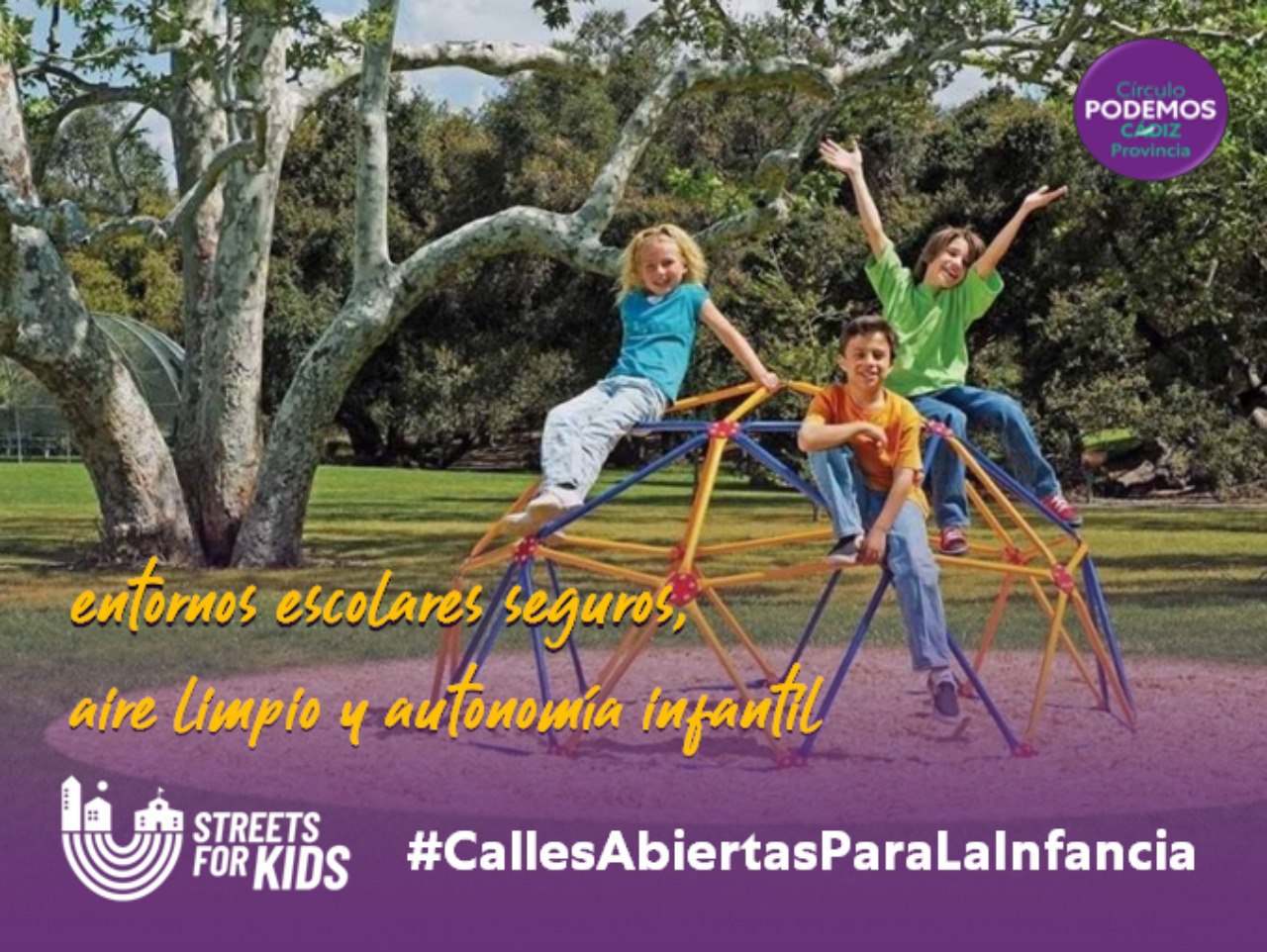 pODEMOS. Calles abiertas para la infancia