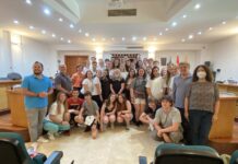 Estudiantes belgas, invitados por el IES ‘Sierra Luna’, visitan la villa