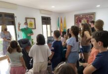 Escolares del colegio Luis Lamadrid continúan visitando el Ayuntamiento