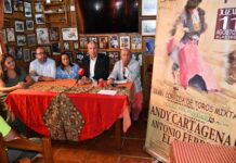 Andy Cartagena, El Fandi y Antonio Ferrera, cartel de la corrida mixta de la Feria Real