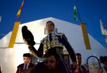 David Galván 4 orejas en la corrida benéfica de Campofrío