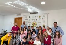 Escolares del colegio Luis Lamadrid visitan el Ayuntamiento