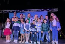 Luna Cantos y Alfonso Rodríguez, reyes juveniles de la Velada de Los Cortijillos en honor de San Juan