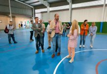FOTOS | El pabellón cubierto de Palmones abre sus puertas tras su remodelación