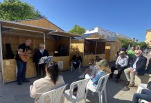 FOTOS | La poesía de Gloria Fuertes, protagonista durante la jornada de hoy en la III Feria del Libro Villa de Los Barrios