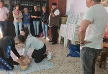 Bahía de Palmones acogió un taller de primeros auxilios