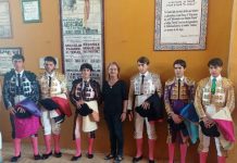 “Las Palomas” acogió una nueva novillada en clase práctica de la Escuela Municipal