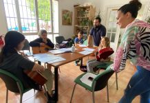 FOTOS | Clausurado el taller de guitarra para niños y mayores de Palmones