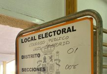 La participación en Los Barrios es del 44,96% (8.374 votantes) a las 18:00 h.