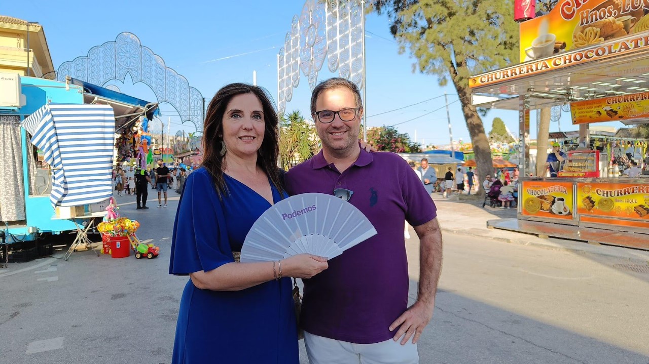 Podemos. Cristina Maldonado Rafael Oliva Feria 2023