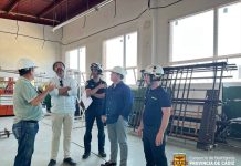 Continúan a buen ritmo las obras de mejora del parque de bomberos de Guadacorte