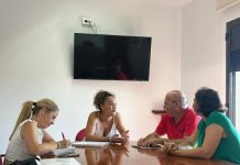 Gallego y Lobato reciben a la nueva directiva de la Asociación de Familiares de Enfermos de Alzheimer