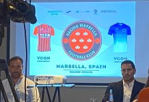 FOTOS | El barreño Álvaro Moya, nombrado director general en la llegada del Grupo Racing City a la ciudad de Marbella