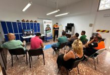 Protección Civil imparte un curso de primeros auxilios a entrenadores del AD Los Cortijillos