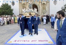 Los Barrios culmina los Cultos en honor a Nuestra Señora del Rosario el próximo sábado pasando por primera vez bajo su manto