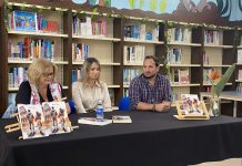 Presentado el último libro de Noa Ortiz, “Tu nombre en otros labios”, en la biblioteca pública municipal