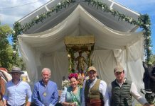 Amigos del Caballo entregó sus premios al mejor jinete, a la mejor amazona y a la mejor pareja ataviada de esta romería