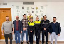 Cuatro nuevos agentes toman posesión y se incorporan al cuerpo de la Policía Local