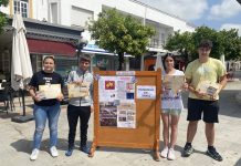 FOTOS | Jornada divulgativa en el Paseo la Constitución sobre los riesgos para la salud de los cigarrillos y los vapeadores