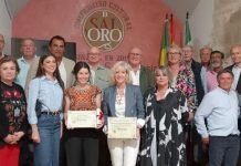 Miriam Cabas y Macarena de Pablo Romero en la segunda tertulia taurina ‘De Sal y Oro’ en El Puerto