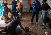 Protección Civil de Los Barrios imparte un curso de reanimación cardiopulmonar a agentes de la Guardia Civil
