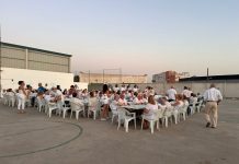 FOTOS | Las instalaciones del polideportivo San Rafael acogieron la fiesta de convivencia de los vecinos de ‘El Villar’.