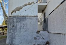 FOTOS | El PSOE de Los Barrios denuncia el mal estado del IES Sierra Luna